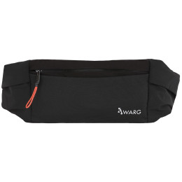 Riñonera de carrera Warg Cobra negro black