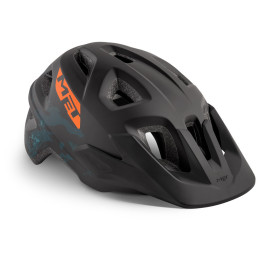Casco de ciclismo para niños MET Eldar Camo negro