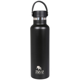 Botella térmica Zulu Travel Bottle 0,6 L negro black