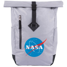 Mochila urbana Baagl NASA gris