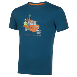 Camiseta de hombre La Sportiva Ape T-Shirt M azul Storm Blue/Hawaiian Sun