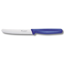 Cuchillo para tomates Victorinox 11 cm - rovná rukojeť azul