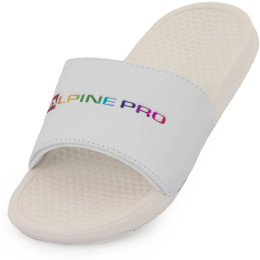 Pantuflas de mujer Alpine Pro Akada blanco