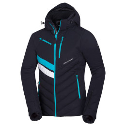 Chaqueta de esquí para hombre Northfinder Lawrence negro/azul 271blackblue