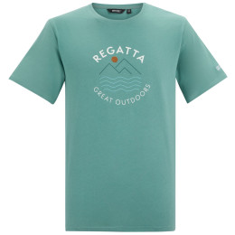 Camiseta de hombre Regatta Cline IX azul Arctic