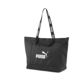 Bolsa de mujer Puma Core Base Large Shopper negro/blanco black