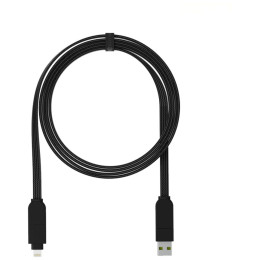 Cable de carga y datos Rolling Square inCharge X MAX negro