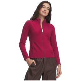 Sudadera de mujer Under Armour Motion FZ burdeos