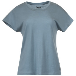 Camiseta de mujer Bergans Urban Wool W Tee azul Smoke Blue