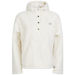 Sudadera de mujer Fundango Juniper Pile Jacket blanco butter