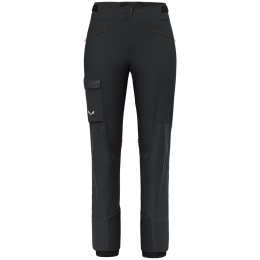 Pantalones de mujer Salewa Sella Dst Hyb Pant W negro black out