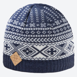Gorro de lana merino Kama A117 azul Darkblue