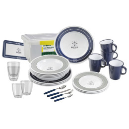 Vajilla Brunner All Inclusive Nautical blanco/azul