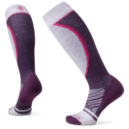 Calcetines de esquí Smartwool W Ski Targeted Cushion OTC violeta/gris Purple Iris