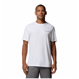 Camiseta de hombre Columbia CSC™ Outdoor Back Graphic Tee blanco White, Scoped V