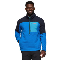 Sudadera de hombre Cotopaxi Abrazo Fleece Half-Zip Jacket azul/gris oscuro Carbon and Atlantic