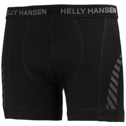 Calzoncillos bóxer para hombre Helly Hansen Hh Lifa Merino Boxer negro 990 Black