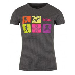 Camiseta funcional de mujer Kilpi Sandora-w gris