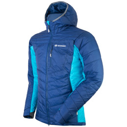 Chaqueta de hombre Sir Joseph Lotus Hooded Man azul Navy/Turquoise