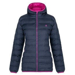 Chaqueta de invierno para mujer Loap Itiana azul/rosa