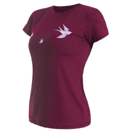 Camiseta funcional de mujer Sensor Coolmax T Swallow violeta lilla