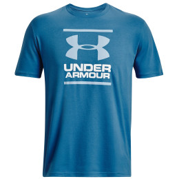 Camiseta funcional de hombre Under Armour GL Foundation SS azul/blanco Cosmic Blue / White / Blizzard