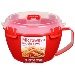 Bol para fideos Sistema Noodle Bowl Microwave rojo red