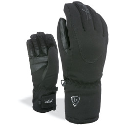 Guantes de esquí para mujer Level Alpine W negro Black
