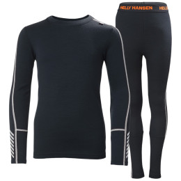 Juego funcional para niños Helly Hansen Jr Lifa Merino Midweight Set azul oscuro 596 Navy