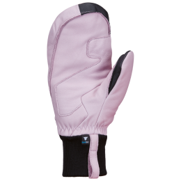 Manoplas de esquí para mujer SnowLife SMitten Leather W´s rosa rose
