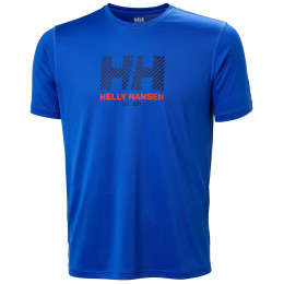 Camiseta de hombre Helly Hansen Hh Tech Graphic T-Shirt 2.0 azul 543 COBALT 2.0
