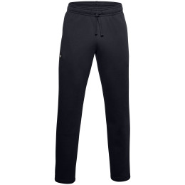 Pantalones de hombre Under Armour Rival Fleece Pants negro Black / / Onyx White