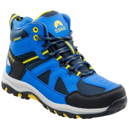Calzado para niños Elbrus Plaret Mid WP Jr azul/amarillo Navy/LakeBlue/Yellow