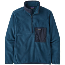 Sudadera de hombre Patagonia Microdini Pullover 1/2 Zip azul oscuro Tidepool Blue