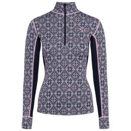 Sudadera funcional de mujer Kari Traa Rose Half Zip Baselayer Top