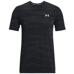 Camiseta de hombre Under Armour Seamless Novelty SS negro Black / / Mod Gray