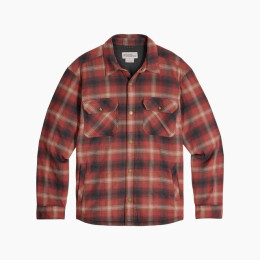 Camisa de hombre Royal Robins M Vista Flannel Shacket rojo Spice Grizzly Pld