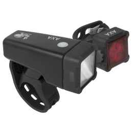 Luz delantera / trasera AXA Niteline T4-R negro