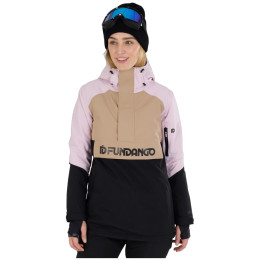 Chaqueta de invierno para mujer Fundango Birch ECO Logo Anorak marrón walnut