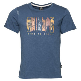 Camiseta de hombre Chillaz Time to Chill azul oscuro dark blue