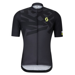 Maillot de ciclismo de hombre Scott Jersey M's RC Endurance SS negro Black