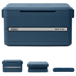 Caja de refrigeración Coleman Snap-N-Go 55QT azul Saphire