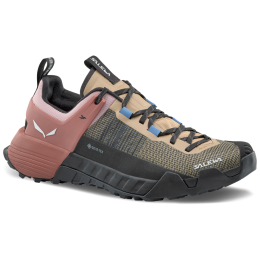 Calzado de senderismo para mujer Salewa Wildfire Nxt Gtx W beige/rojo Quicksand/Etruscan Red