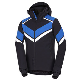 Chaqueta de esquí para hombre Northfinder Hardy negro/azul 271blackblue