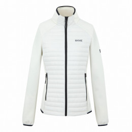 Chaqueta de mujer Regatta Women’s Clumber Hybrid blanco Stone White
