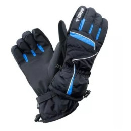 Guantes de hombre Brugi 4ZPY negro/azul NereTurcheDon'TNer