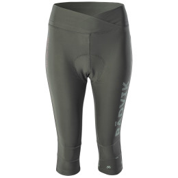Pantalones de tres cuartos de ciclismo para mujer Radvik Rigo LDS verde Forest Night/Opal/Rl1
