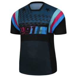 Maillot de ciclismo de hombre Protective P-Beat the Rush azul dark petrol