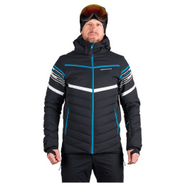 Chaqueta de esquí para hombre Northfinder Yarognev negro/azul 271blackblue