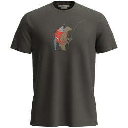 Camiseta funcional de hombre Icebreaker Merino 150 Tech Lite SS Tee Bear Catch